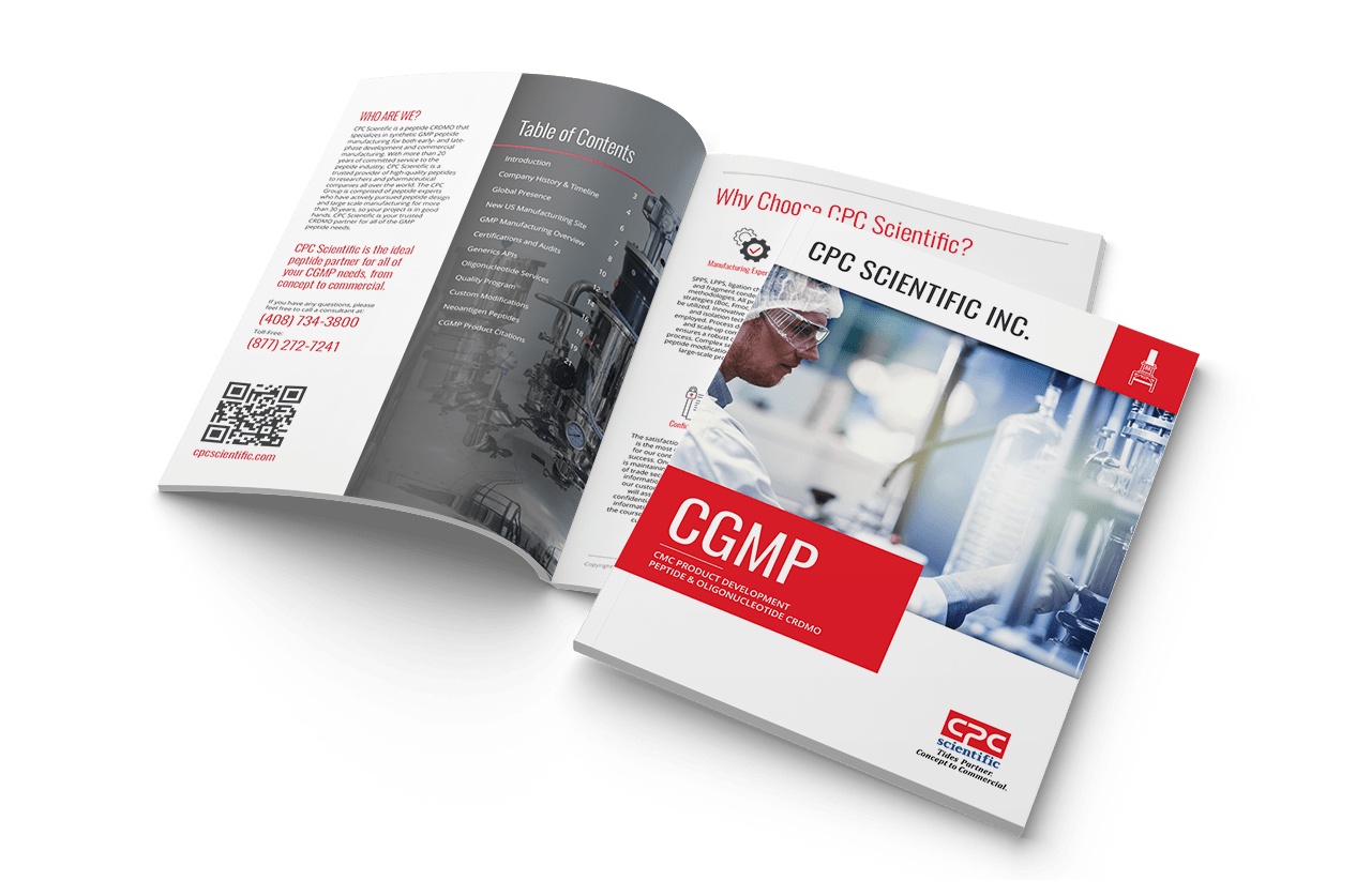 GMP Peptide and Oligonucleotide Manufacturing Brochure