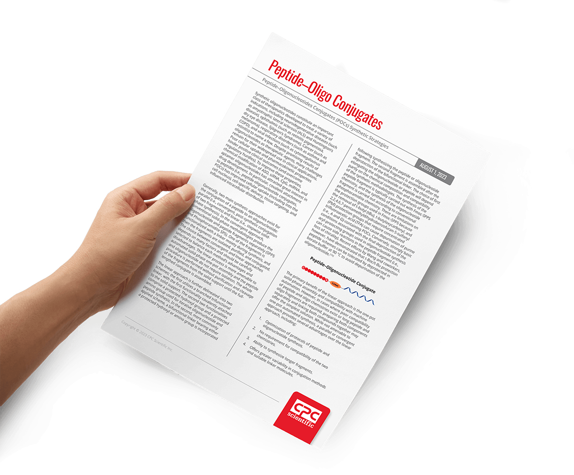 Peptide Oligonucleotide Conjugate Whitepaper cover