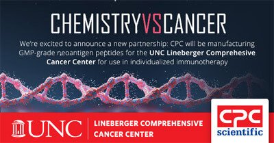 Neoantigen peptide collaboration with Lineberger Comprehensive Cancer Center