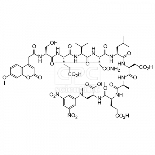Mca-(Asn670,Leu671)-Amyloid b/A4 Protein Precursor770 (667-674)-Dap(DNP)