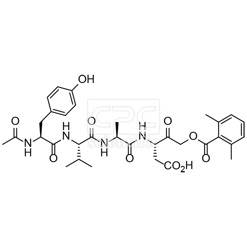 Ac-YVAD-2,6-dimethylbenzoyloxymethylketone