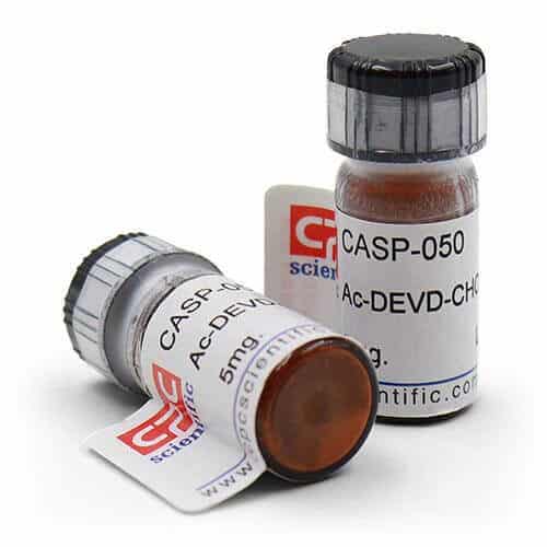 Ac-Asp-Glu-Val-Asp-CHO