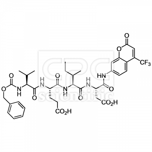 Z-Val-Glu-Ile-Asp-AFC Peptide