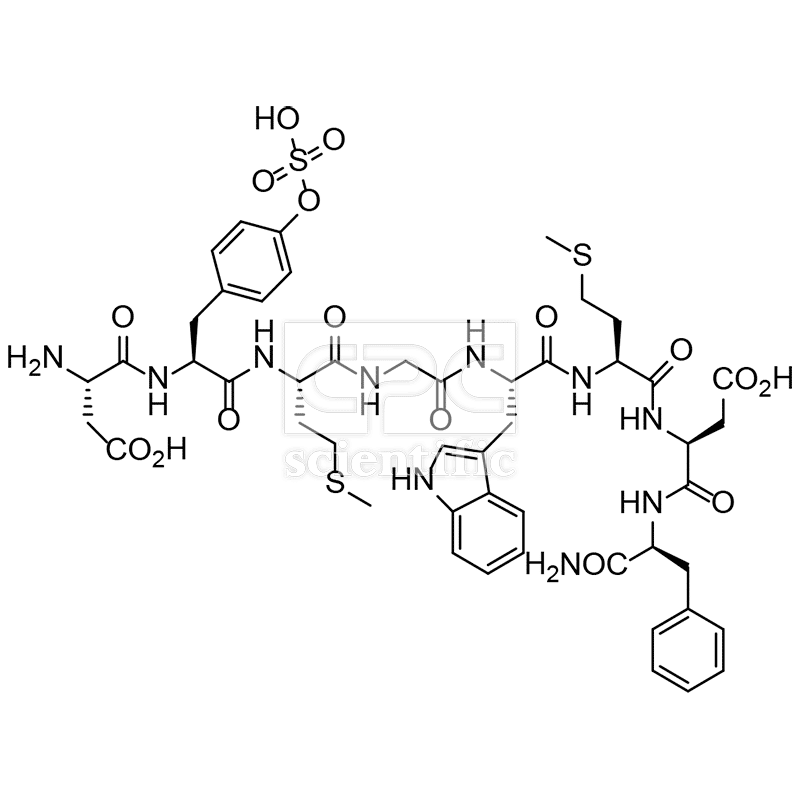 Cholecystokinin, CCK Octapeptide (26-33), Sulfated