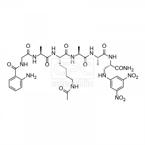 Abz-Gly-Ala-Lys(Ac)-Ala-Ala-Dap(Dnp)-NH2