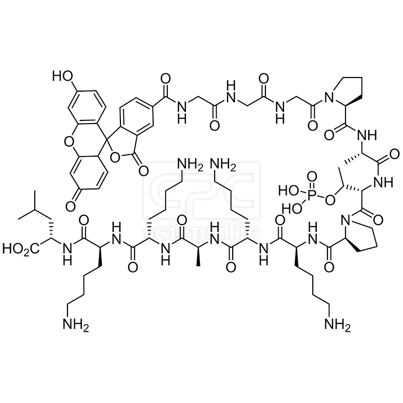 5FAM-GGGPA-Thr(PO3H2)-PKKAKKL