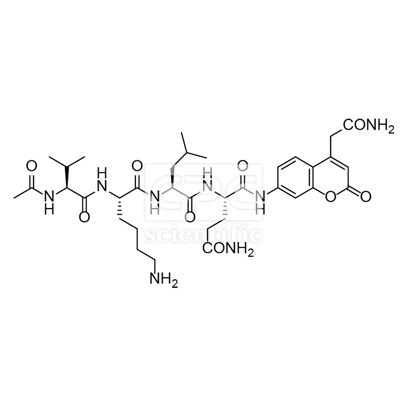 SARS-CoV-2 Mpro Protease Substrate Ac-Val-Lys-Leu-Gln-ACC