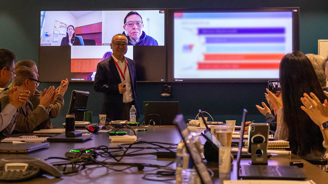 Dr. Shawn Lee, CEO and Founder of CPC Scientific, at our 2025 Company Meeting