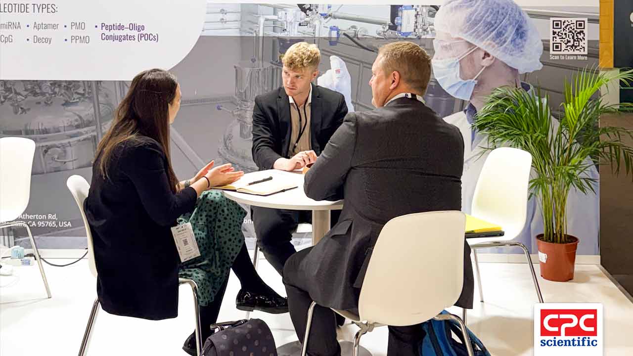 As a pioneering peptide and oligo manufacturer, CPC Scientific advances global partnerships, leadership, and innovation at CPHI Frankfurt